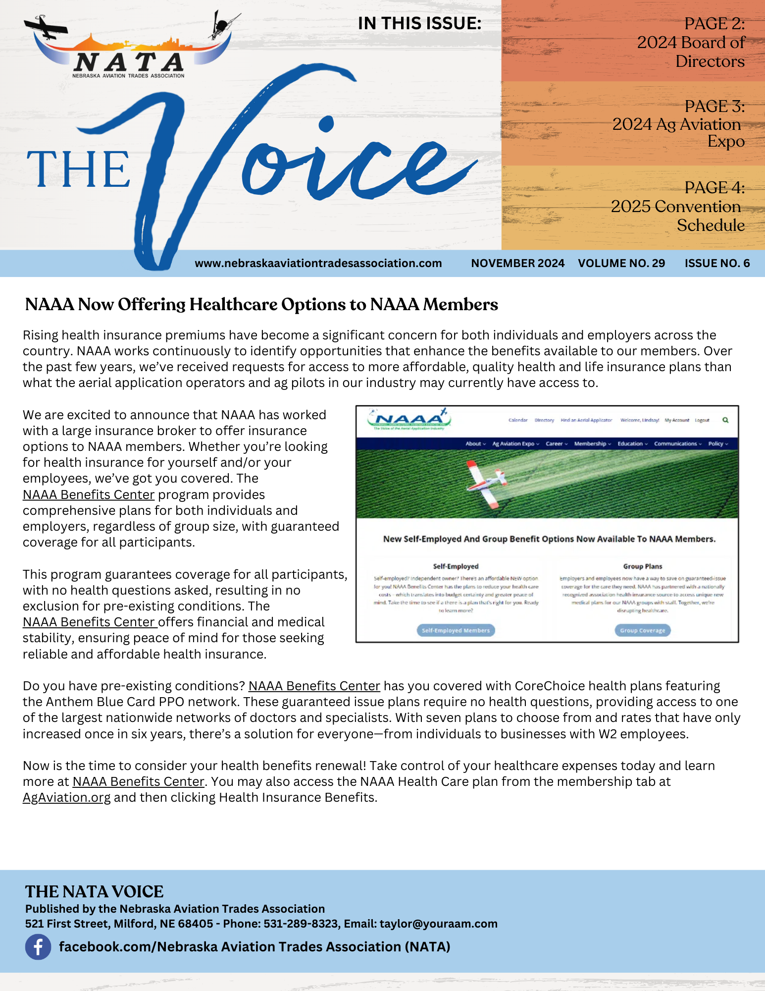 The NATA Voice — NATA